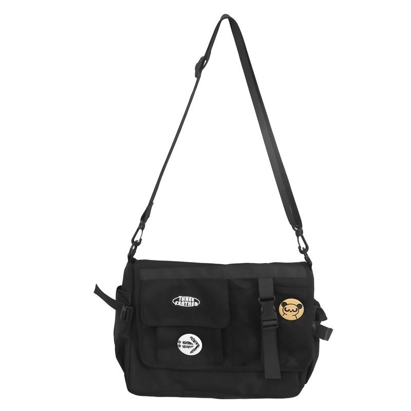 Multifunksjonell skulderveske for menn med stor kapasitet Crossbody-veske for kvinner Messenger Bag