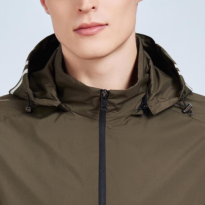 Antonio Men's Lightweight Hooded Sunscreen Jacket