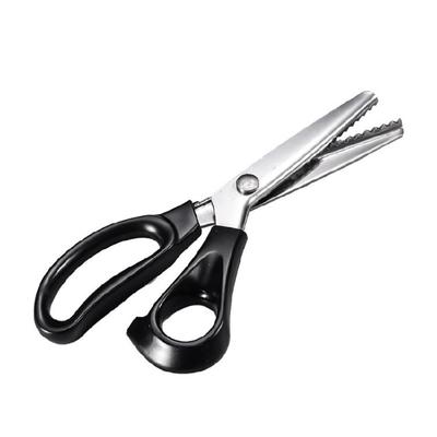 Ergonomische Kreativ-Bastelschere Dekoratives Muster Metall-Design Leicht zu greifendes Werkzeug Perfekt für Papierkunst Stoffprojekte