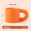 Qianyu Chubby Ceramic Mug with Large Handle