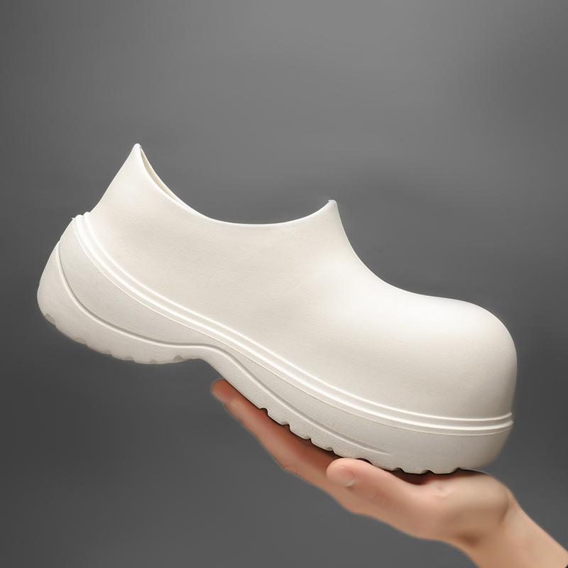 Pánské sandály dřeváky ležérní plážové pantofle protiskluzové duté pantofle boty do vody unisex plavecké sandály barefoot aqua boty domácí žabky kuchařské boty