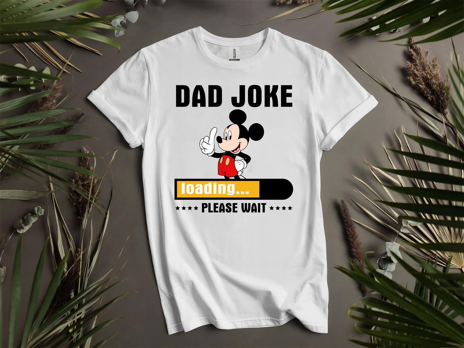 Dad Joke Loading Please Wait T-Shirt Mens Womens Tees Top T Shirt Mens Womens Tees Top Men Women Unisex Tshirt L63 S