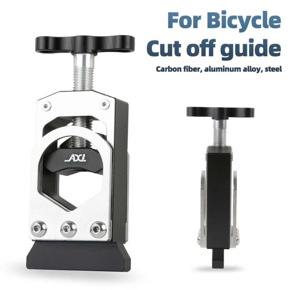Carbon Fiber Tube Bike Steerer Tube Cutter Aluminum Alloy Stainless Steel Pipe Cutting Guide 22.2 /28.6mm 10-37mm