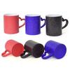 Starry Sky Heart Handle Temperature-Sensitive Color-Changing Cup with Customizable Image Logo