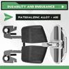 Reliable-Car TRD Door Lock Buckle Upgraded Stabilizer Cover Latches Stopper For-Lexus-Toyota Series Eliminate Abnormal Space