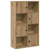 VidaXL Bookcase Artisan Oak 60x24x101.5 Cm Engineered Wood, Bookshelf, Storage Rack, Stand At 860399