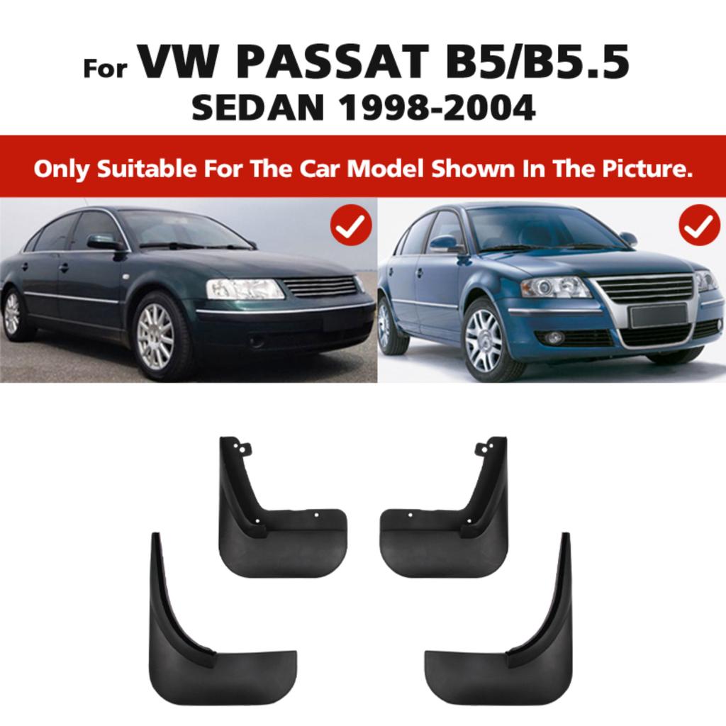 4PCS Car Mud Flaps Splash Guards Mudguards Car Mud Flaps Compatible with VW Passat B5 / B5.5 1998 1999 2000 2001 2002 2003 2004