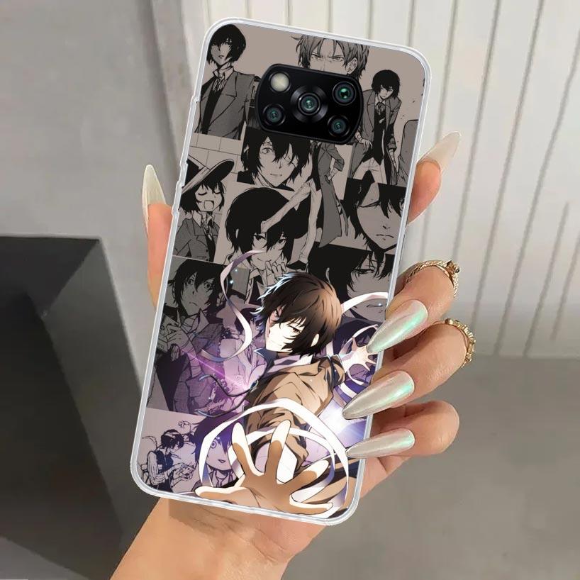 Bungo Stray Dogs Manga Phone Case for Xiaomi Poco X5 X6 X7 Pro F7 Ultra M7 Redmi 15 15C 13 13C 12 12C 10 10A 10C 9 9A 9C 9T Shel