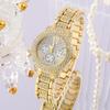 New Fashion Women Watches Simple Alloy Rhinestone Watch Lady Quartz Watch Casual Wristwatch Relogio Feminino Women Watches Clock