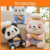 Plush Panda Chef Toy Cute Cartoon Baking Child Bedroom Decoration Scene Gift