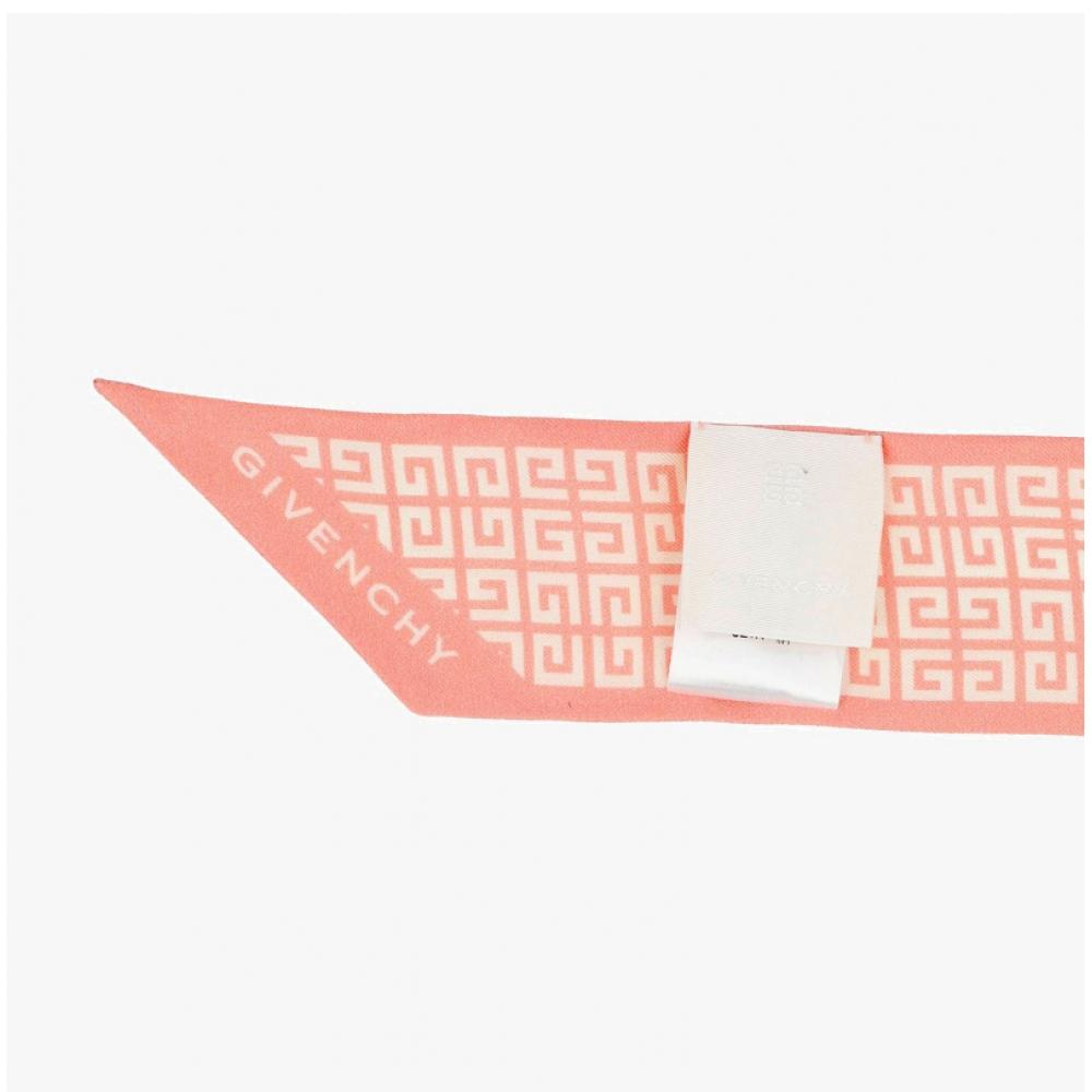Givenchy 4g Monogram Print Skinny Twill Silk Scarf Bg00axg002 601  Gw5120 Ss907 2 
