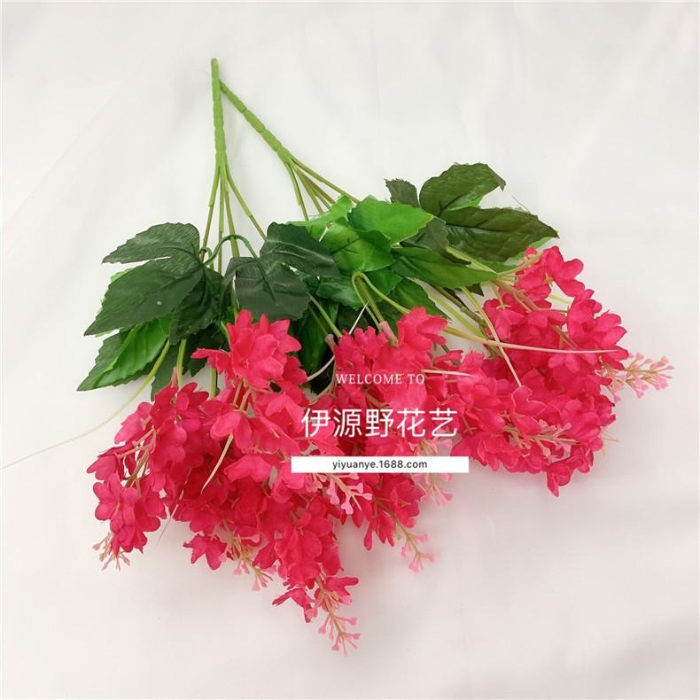 2PC Artificial Flower Latex Real Bridal Wedding Bouquet Home Decoration