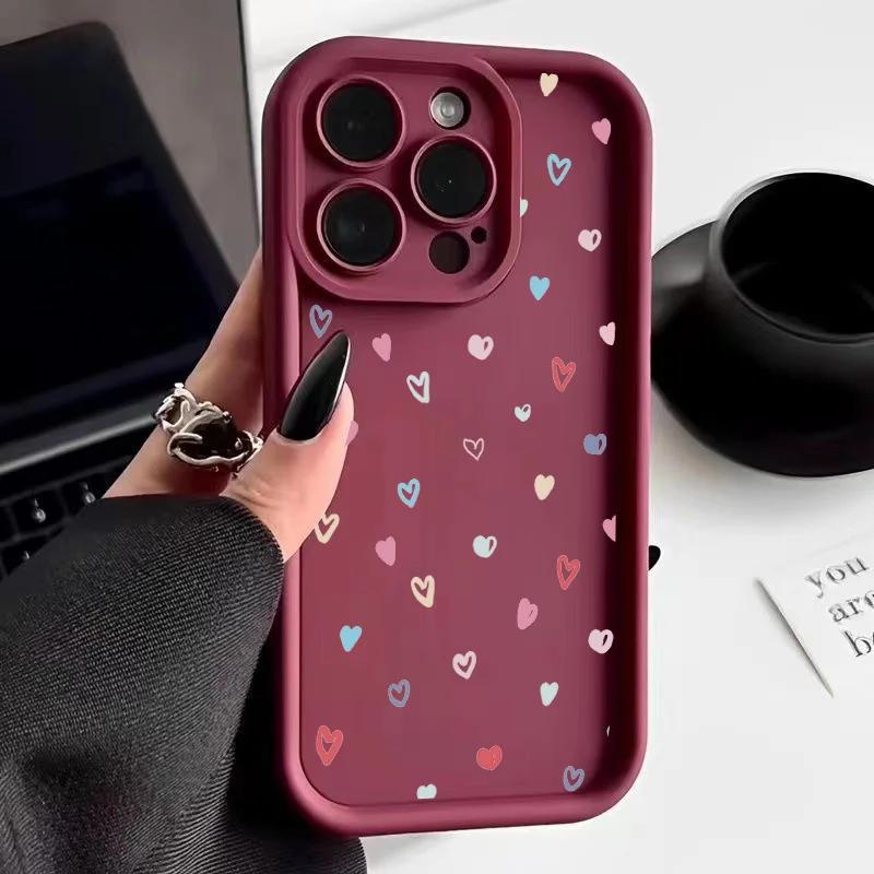 Graffiti Love Heart Case For Xiaomi POCO X7 X6 Pro X5 M7 M6 F5 F7 Mi 15 Ultra 14T Pro 14 13T 12 13 11 Lite 5G NE 12T Silicone