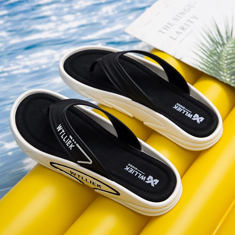

Men s 2025 Summer Flip-Flops - Casual Korean Style Outdoor Beach Toe Post Sandals 42-43
