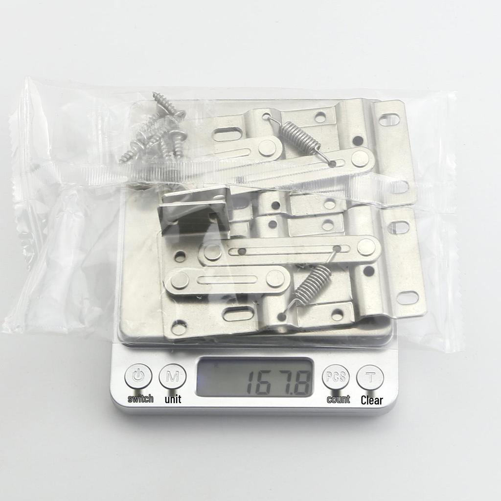 45° Downward Opening Door Hinge with Spring for Sink Cabinet