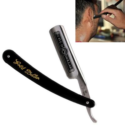 Profesionální 66 zlatý holicí strojek Open Cut Barber Salon Manual Vintage Razor