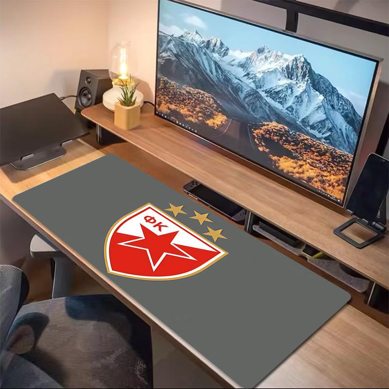 Crvena zvezda2 Print Cushion Non-slip Laptop Tablet Big Mousepad XXL Mat Mini PC Playmat With Lock edge