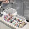Children's Hair Accessory Organizer: Transparent Box for Hair Ties, Headbands, Clips, Pins, and Jewelry