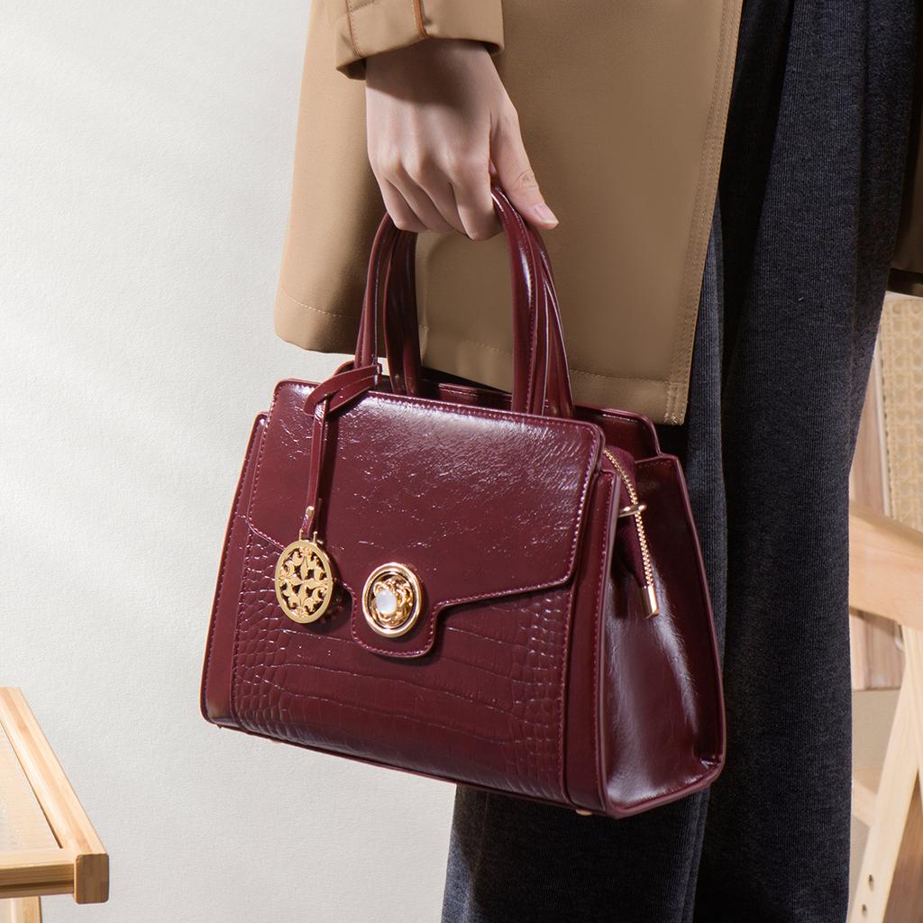 Mother'S Day Gift, Give Mother'S Bag, High-End Sense Atmosphere, Large-Capacity Women'S Handbag Crossbody