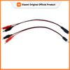 Xiaomi Alligator Clip To DC Power Plug Connector Adapter Plug 25CM Test Leads Wire DC 5.5*2.1mm Clips Crocodile Male Female Connect