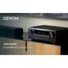 Receptor de Sonido Envolvente AV Denon 8K Ultra HD 5.2 Canales Compatible con HDR10+ EARC Negro AVR