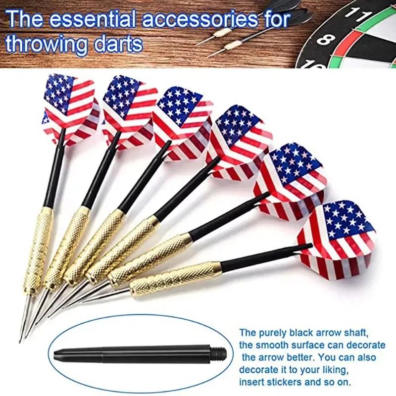 50/100Pcs/lot Nylon Dart Shafts 2BA Screw Thread Plastic Darts Rod Stems Darts Accessories for Standard 2BA Screw Thread