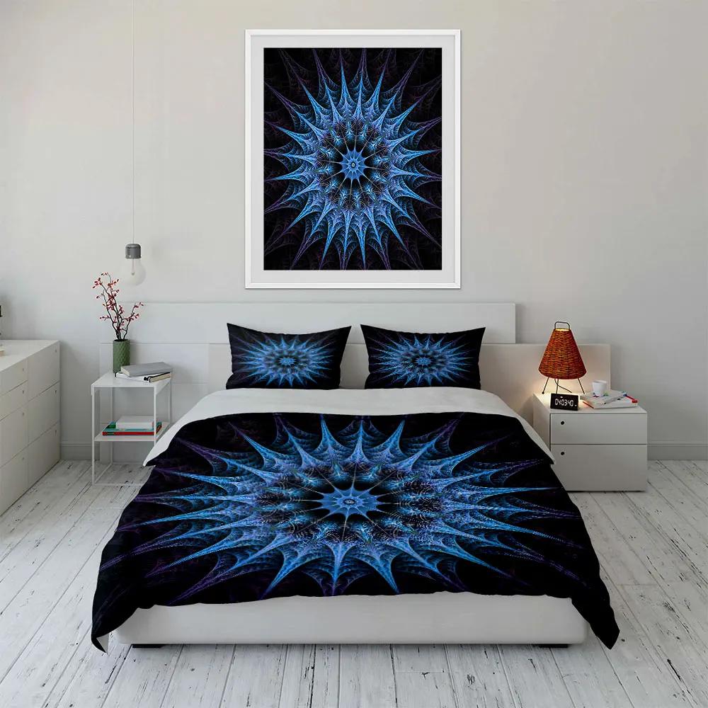 "Abstract Art Triptych Decoration" Soft Comfortable Duvet Cover Bedding Set Included 1*Duvet Cover & 2*Pillowcases Gift