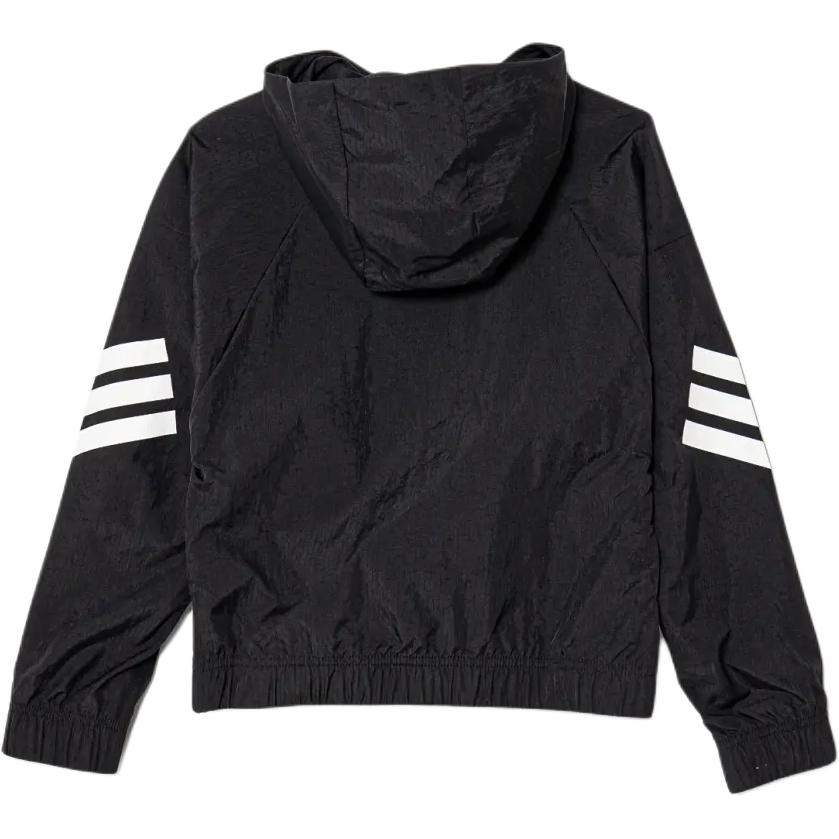 Adidas Jacket With Logo Print Long Sleeve Kids jackets Black JJ4791