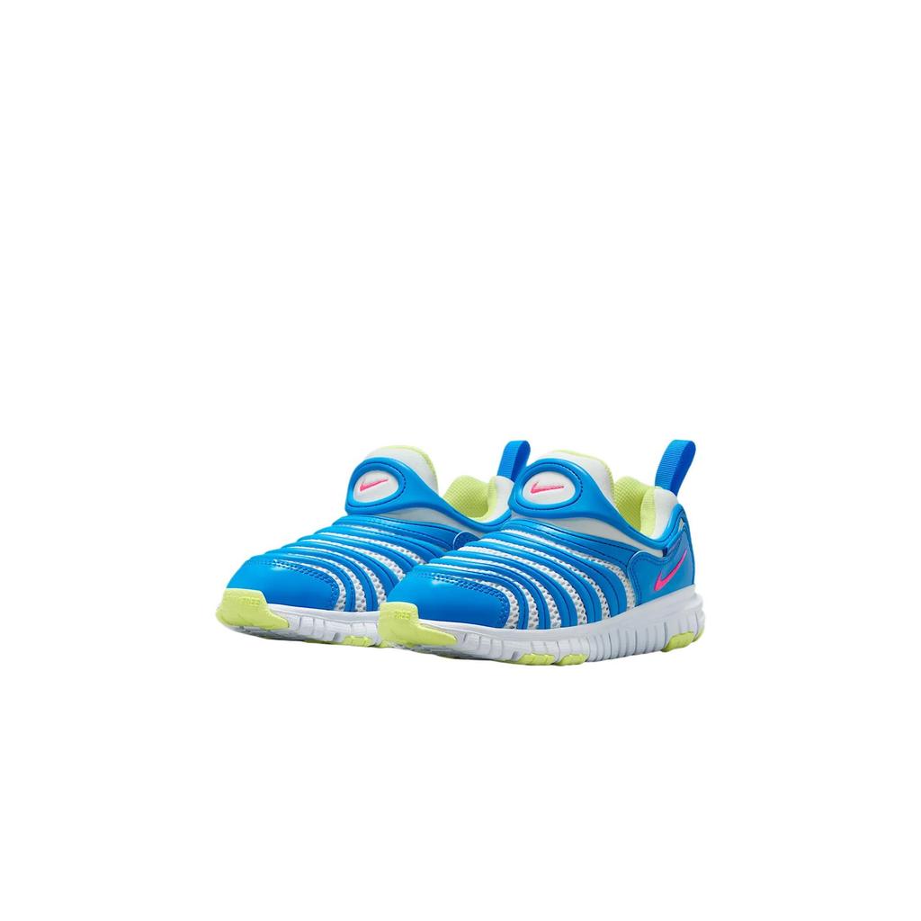 Nike Dynamo Free Fabric Cushioning Breathable Low Top Casual Shoes Blue Kids' IH0645-161