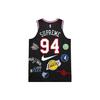Nike Canotta Lab x Supreme x NBA 'Black Multi' da Uomo AQ4227-010