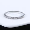 ZHOUYANG Ring For Women Simple Style Thin Rings Micro-inserts Cubic Zirconia Austrian crystal Fashion Jewelry R421 R062