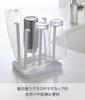 Yamazaki Glass Tower 2847 Stand, Slim, White,