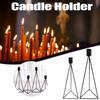 Candle Holder Set Vintage Design Iron Wedding Creative Kitchen Decoration