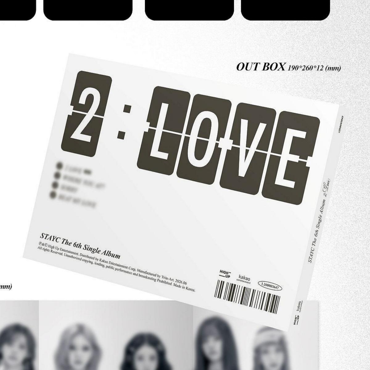 STAYC - 2:LIEBE / Das 6. Single-Album PLAYER PROFILE ver.