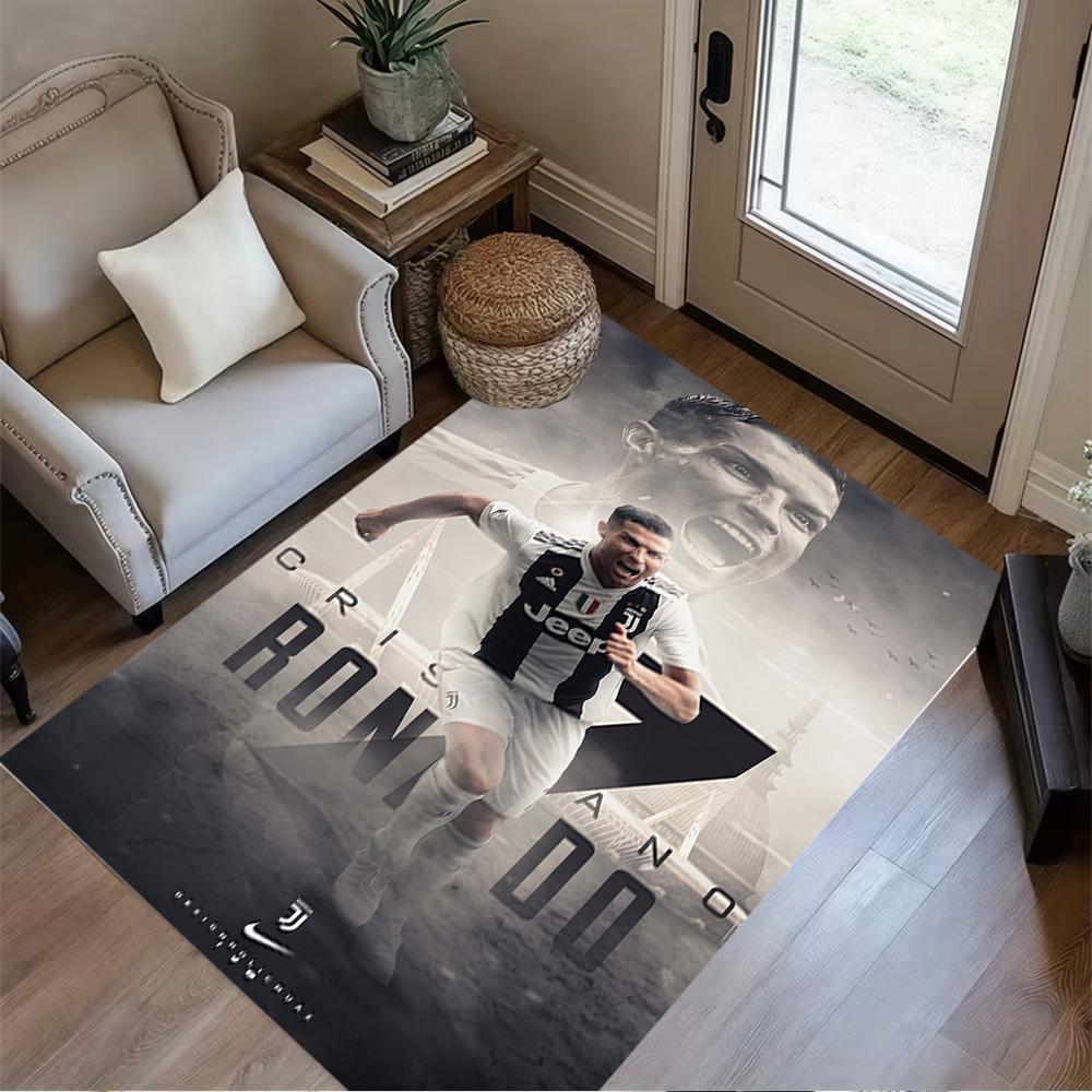 Ronaldo Portugal Trikot Teppich Boden Teppich Büro Teppich Geeignet für Esszimmer Schlafzimmer Dekorieren Zimmer Flur Anti-Rutsch Teppich Büro Heimdekor