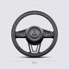2025 Hot 38cm Nappa Leather Anti Slip Car Steering Wheel Cover For Mazda Speed 2 3 5 6 Atenza CX80 CX70 CX90 CX3 CX5 CX8 MX30 CX