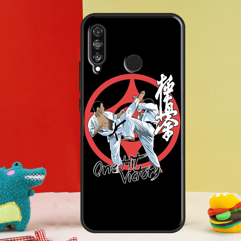 Kyokushin Karate Symbol For Huawei Nova 12s 12i 11i 8i 9 10 SE Y91 Y90 Y60 Y70 Y72 Y61 P20 P40 P30 Lite P60 Pro Case