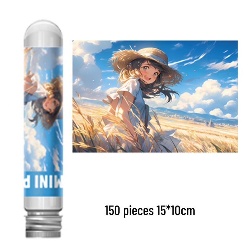 Mini Pocket 150-Piece Art Jigsaw Puzzle – High-End Educational & Healing Decompression Tool