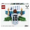 LEGO Editions 43018 Lionel Messi – La Célébration - Jeu Ado Dès 14 Ans - Tableau Mural
