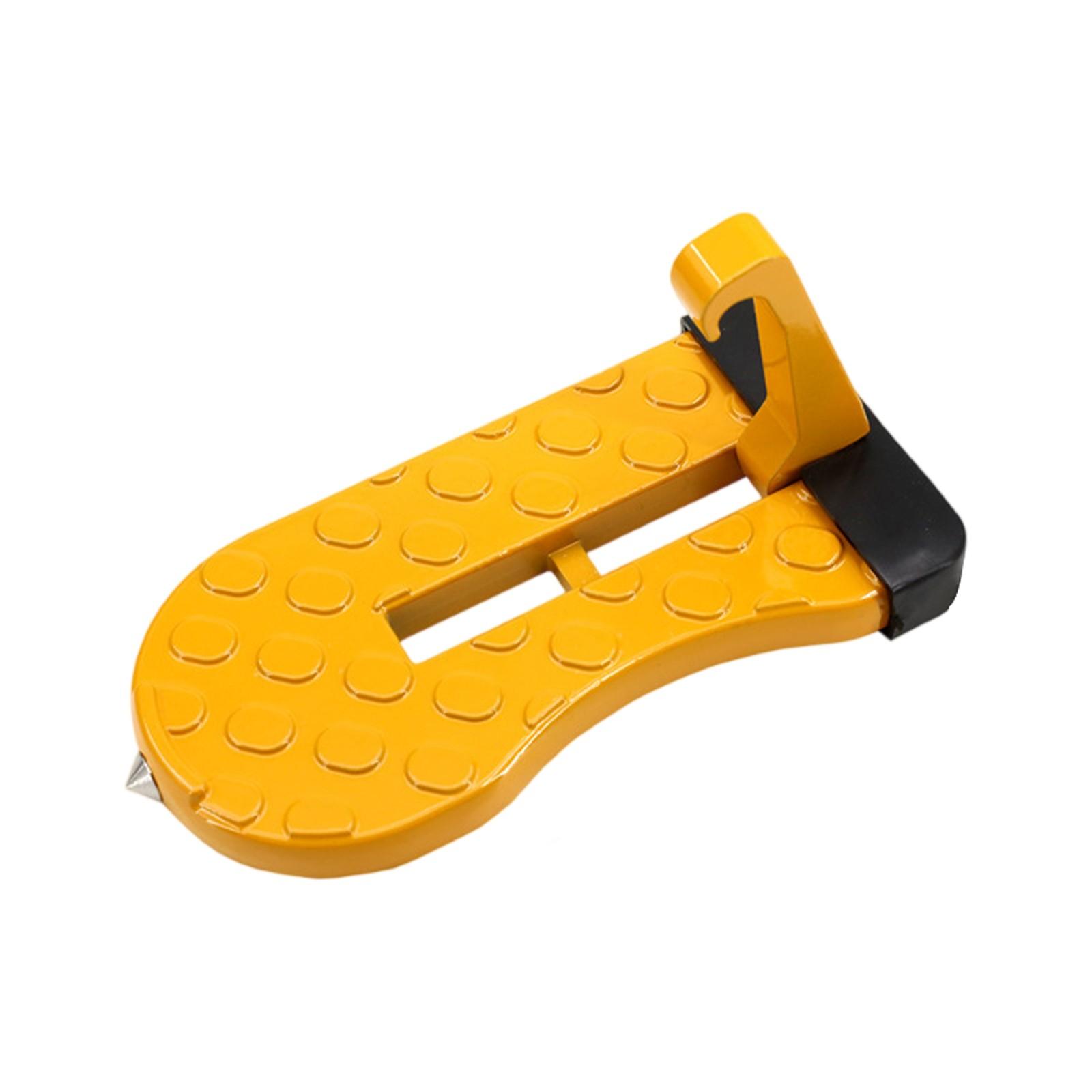 

Подножка для двери автомобиля, универсальный канал для крыши, складная подножка из алюминиевого сплава, подходит для большинства автомобилей, внедорожников и грузовиков One Size жёлтый