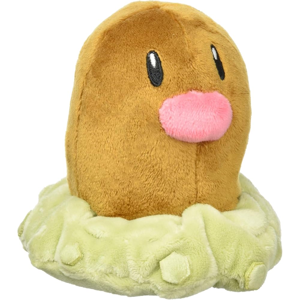 

Pokmon Center Original Pokmon Fit Diglett Plush Toy 11.5x12x10 cm
