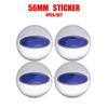 4Pcs 56mm Car Wheel Center Hub Cover Stickers Hub-Decals Decoration Accesorios