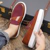 Fashion Fashionable Spring New British Style Men's Comfortable Loafers Brand Men's New Suede Leather Wear-resistant Casual Board Shoes