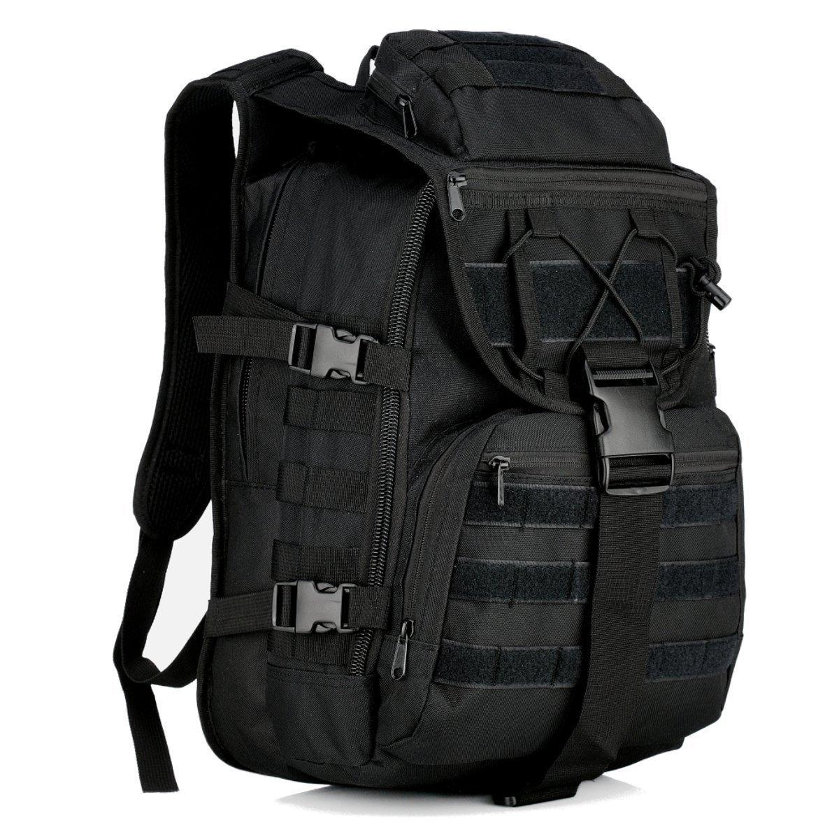 

[Brave Star] Rucksack Assault Backpack Multifunctional Camouflage Outdoor Tactical Bag Military Gear Large Capacity 40 L Waterproof Durable Military