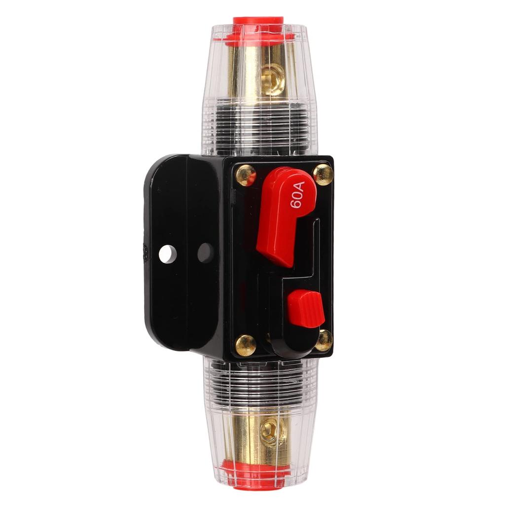Yctze 12‑24V Inline Circuit Breaker with Manual Reset Function, Automotive
