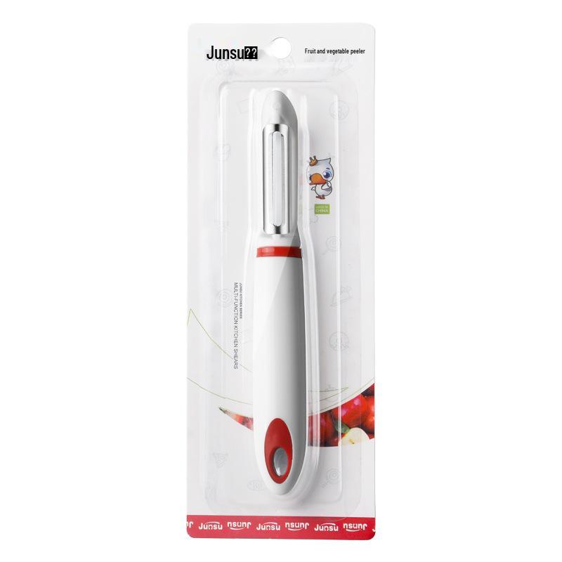 Creative Kitchen Multi-Functional Stainless Steel Fruit & Vegetable Peeler and Grater красный/белый