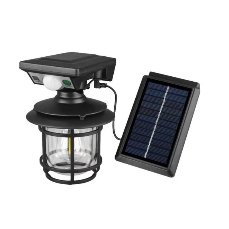 Solar Outdoor Light Split Type Motion Sensor Wall Lamp Yard Garden Waterproof