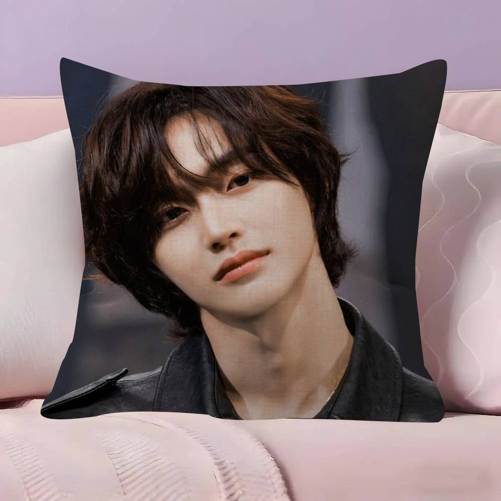 Personalized Pillow Cover Kids Bedroom Wild Party Decor Pillowcase kid Birthday shower Gift R-R-Riize SINGER  Wonbin