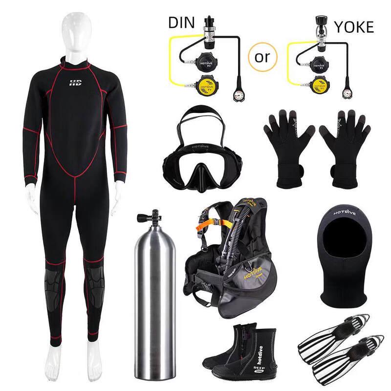HOTDIVE Scuba Diving Beginner's Set