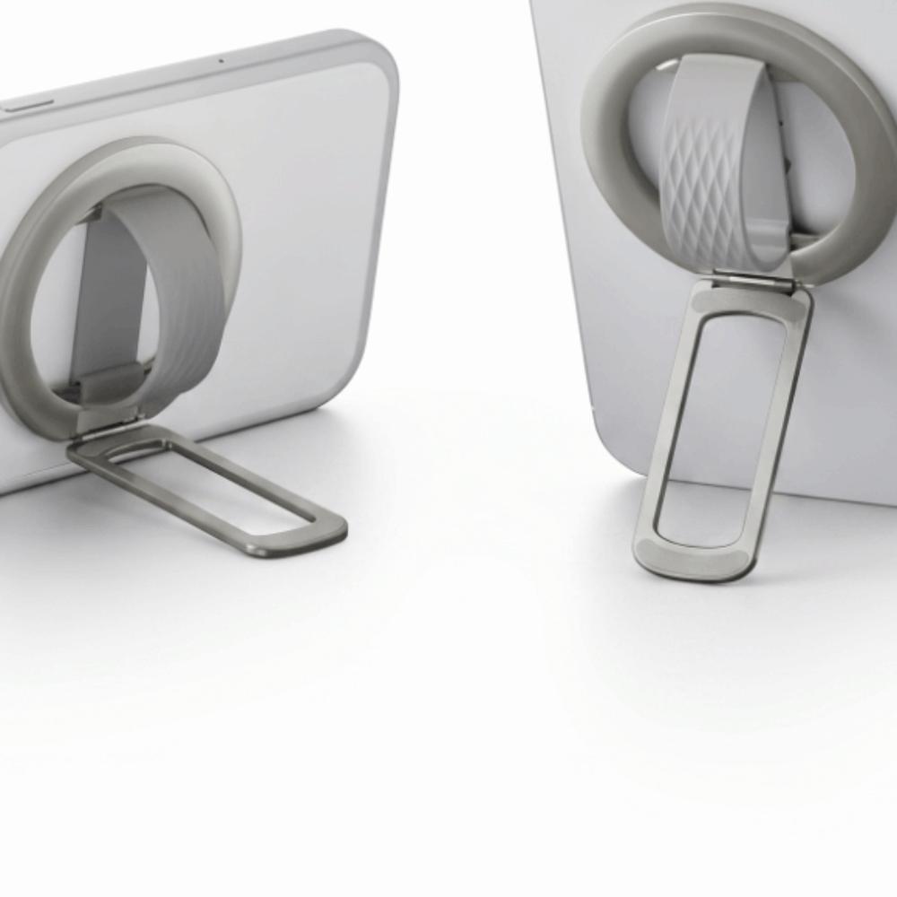 360 Rotating Magnetic Phone Ring Holder Liquid Silicone Finger Grip Phone Holder  Portable Use